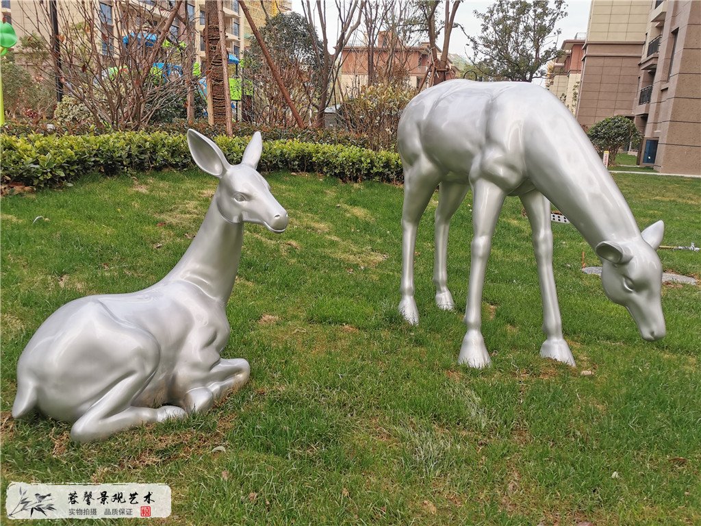 成都蓉馨玻璃鋼雕塑，安徽碧桂園公園里項目案例 (3)