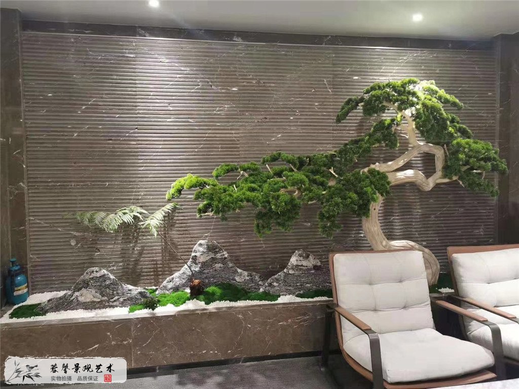 成都仿真樹(shù)制作，浙商創(chuàng)投中心辦公室改造 (2)