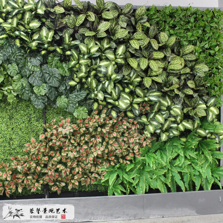 仿真植物墻裝飾