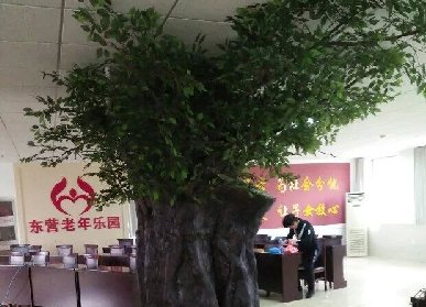 仿真包柱子榕樹(shù)