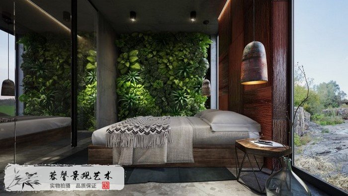 室內(nèi)植物墻空氣流動