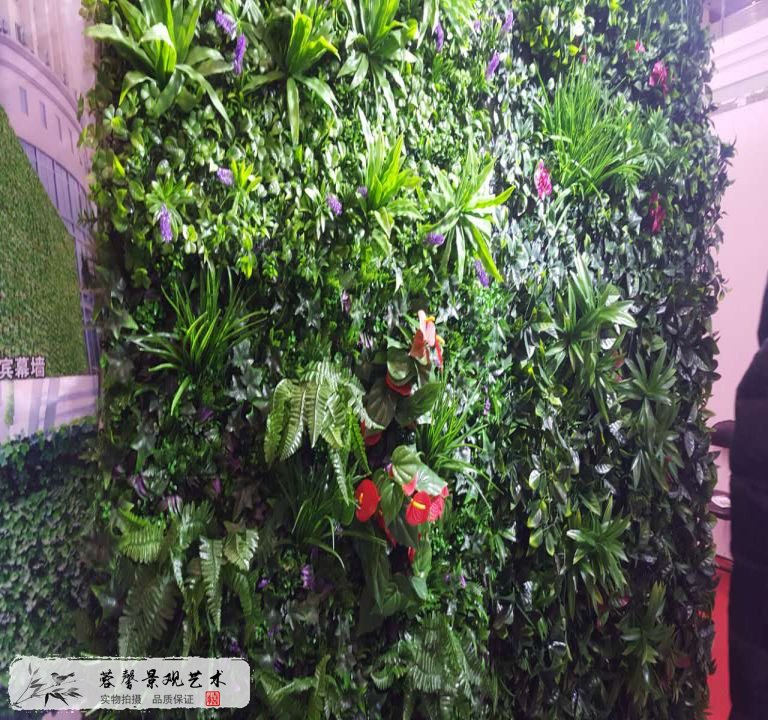 仿真植物墻設計