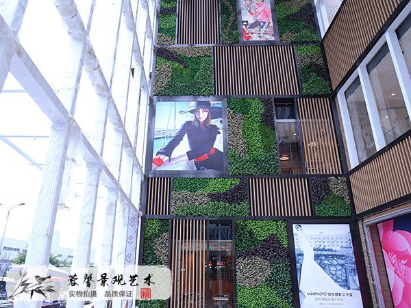商場仿真植物墻