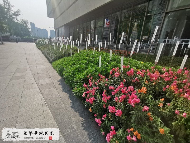 商場室外花鏡