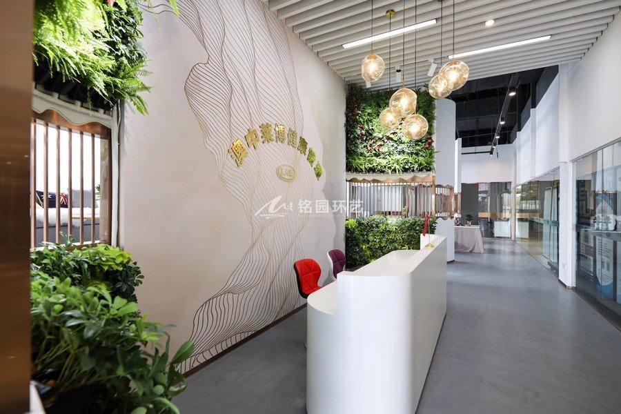 康管理中心室內(nèi)植物墻